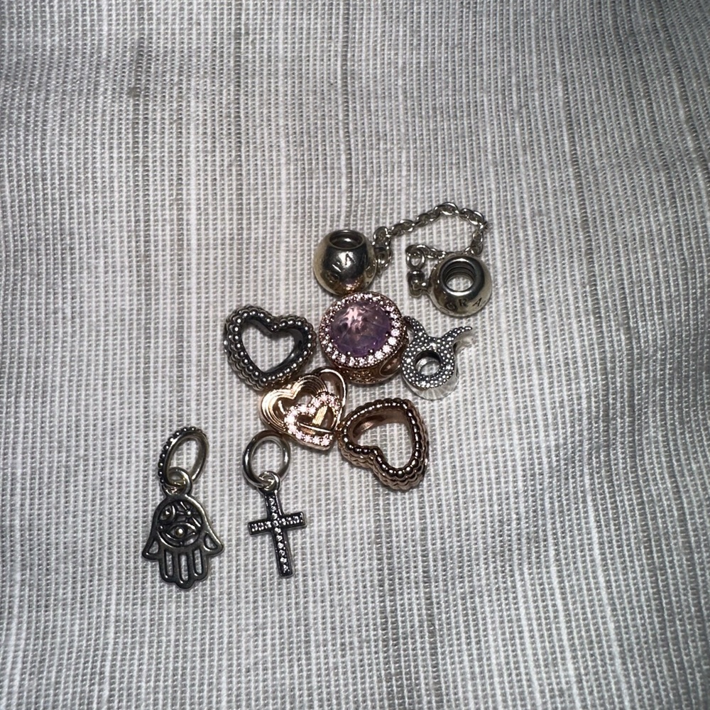 Pandora Charms Bundle (WILL INCLUDE PANDORA MYSTERY BRACELET)